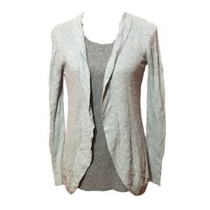 A new day gray long sleeve cardigan